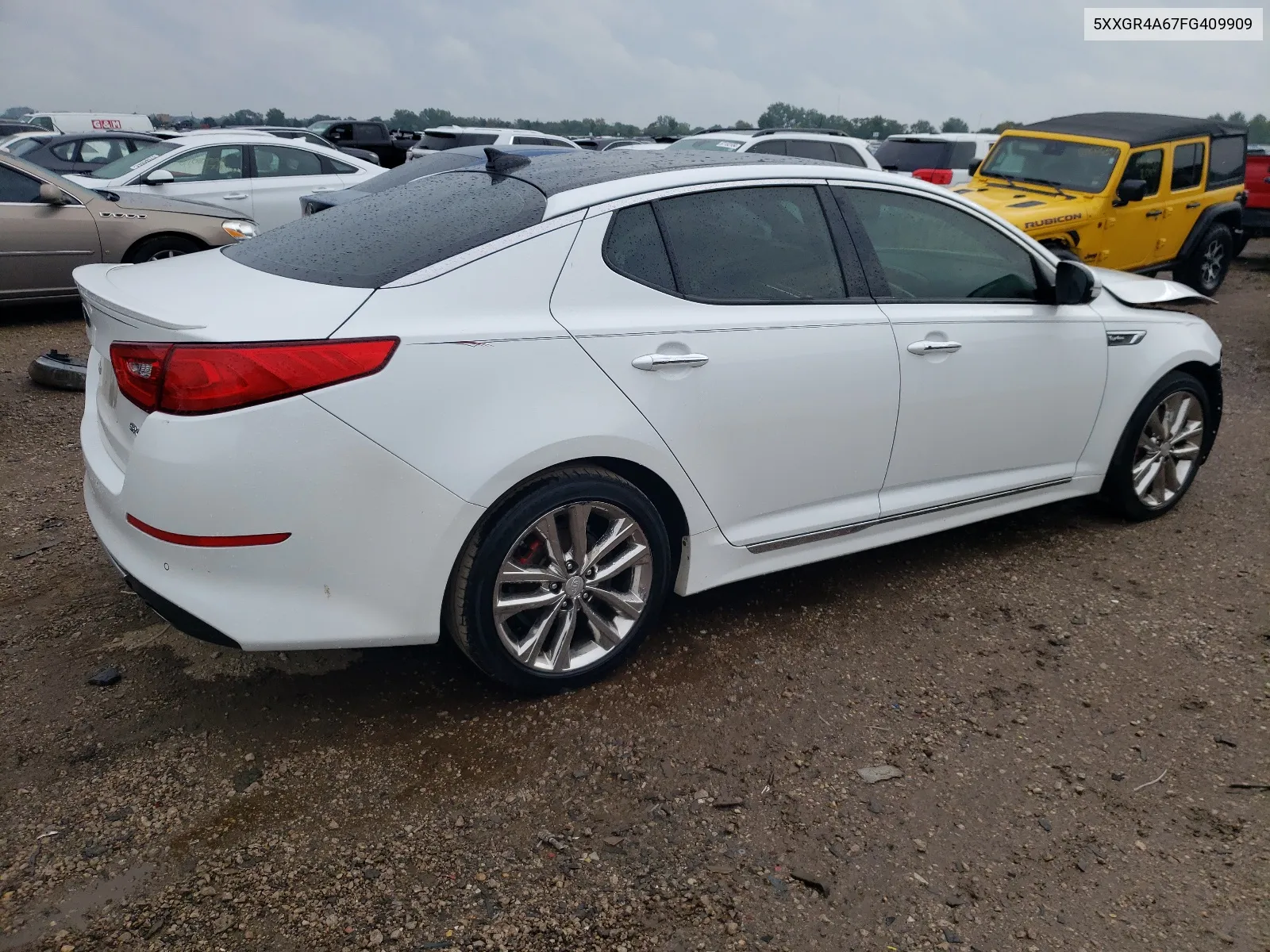 2015 Kia Optima Sx VIN: 5XXGR4A67FG409909 Lot: 67593914