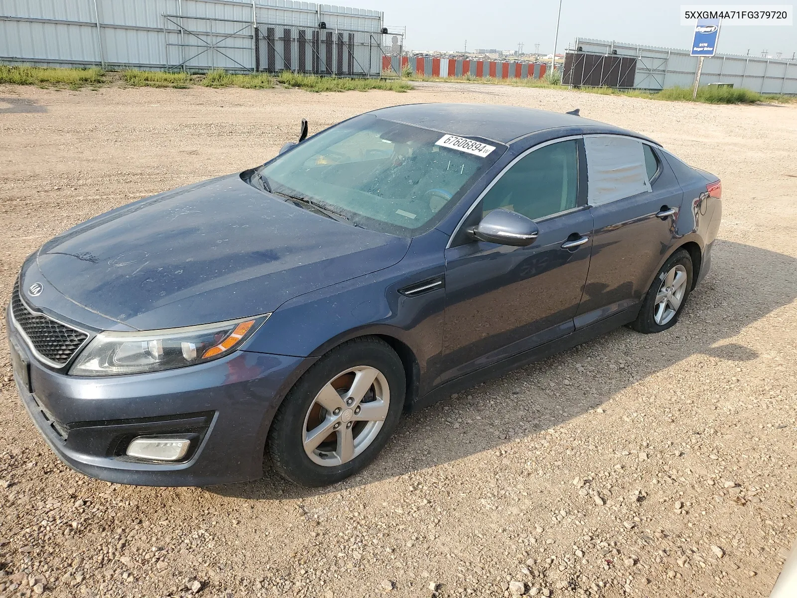 2015 Kia Optima Lx VIN: 5XXGM4A71FG379720 Lot: 67606894