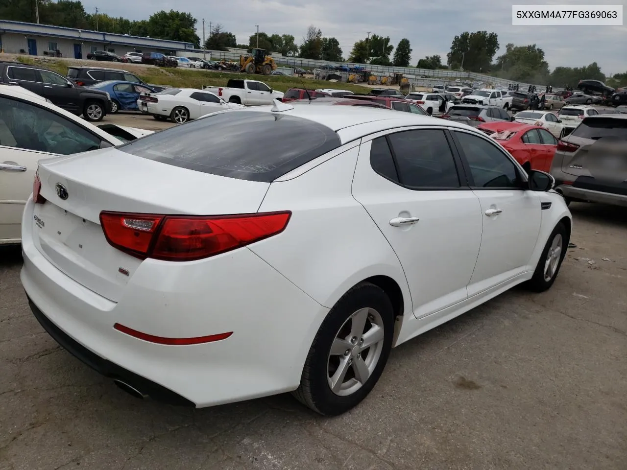 2015 Kia Optima Lx VIN: 5XXGM4A77FG369063 Lot: 67707184