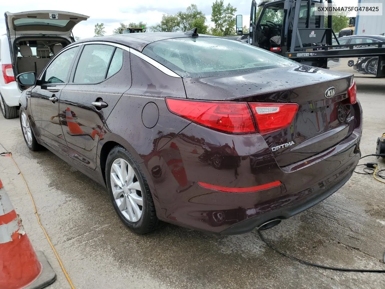 2015 Kia Optima Ex VIN: 5XXGN4A75FG478425 Lot: 67791884