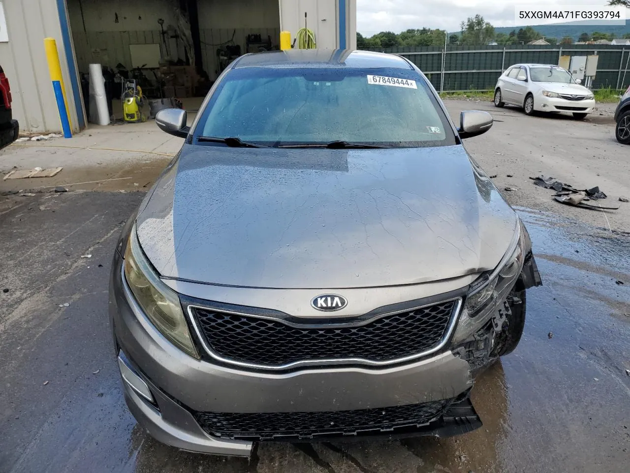 2015 Kia Optima Lx VIN: 5XXGM4A71FG393794 Lot: 67849444