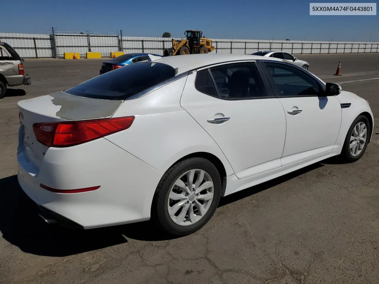 2015 Kia Optima Lx VIN: 5XXGM4A74FG443801 Lot: 67853994