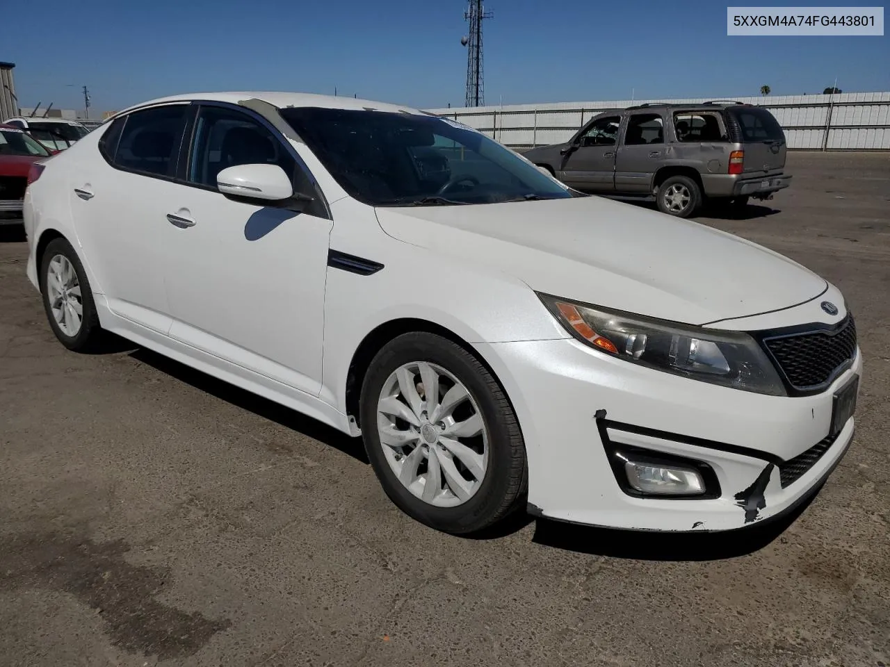 2015 Kia Optima Lx VIN: 5XXGM4A74FG443801 Lot: 67853994