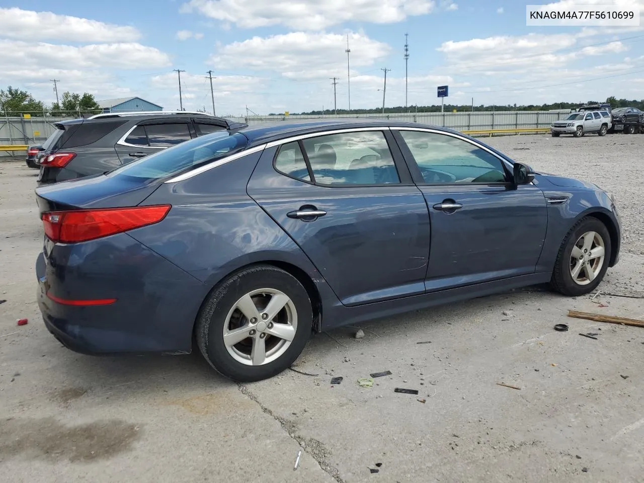 KNAGM4A77F5610699 2015 Kia Optima Lx