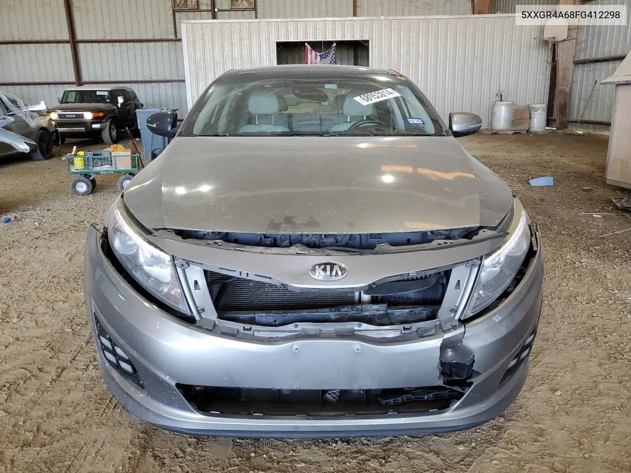 2015 Kia Optima Sx VIN: 5XXGR4A68FG412298 Lot: 68053014