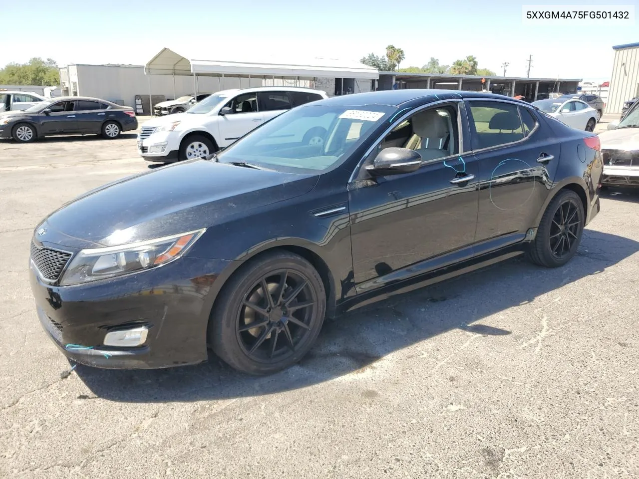 5XXGM4A75FG501432 2015 Kia Optima Lx