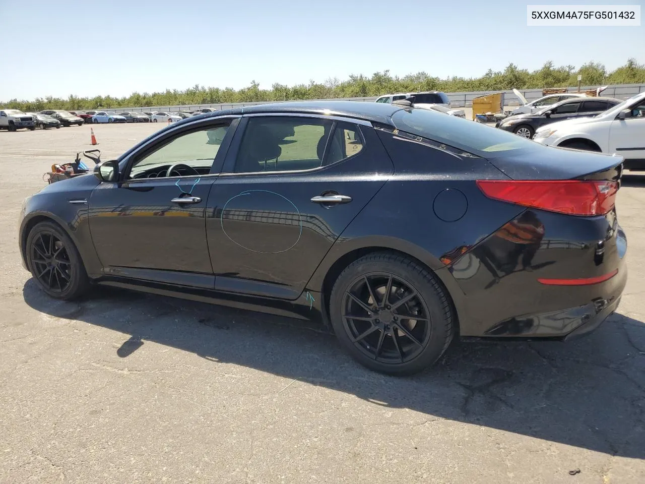 5XXGM4A75FG501432 2015 Kia Optima Lx