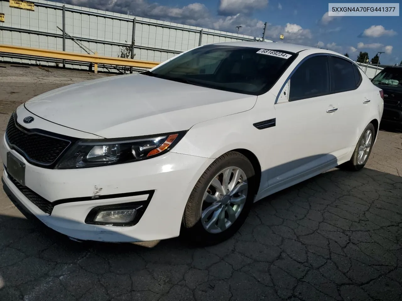 5XXGN4A70FG441377 2015 Kia Optima Ex