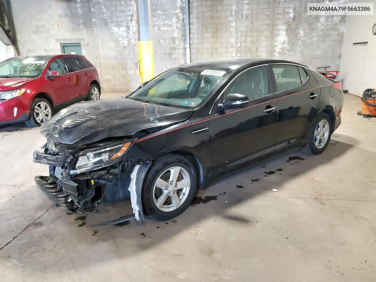 2015 Kia Optima Lx VIN: KNAGM4A79F5663386 Lot: 68180804