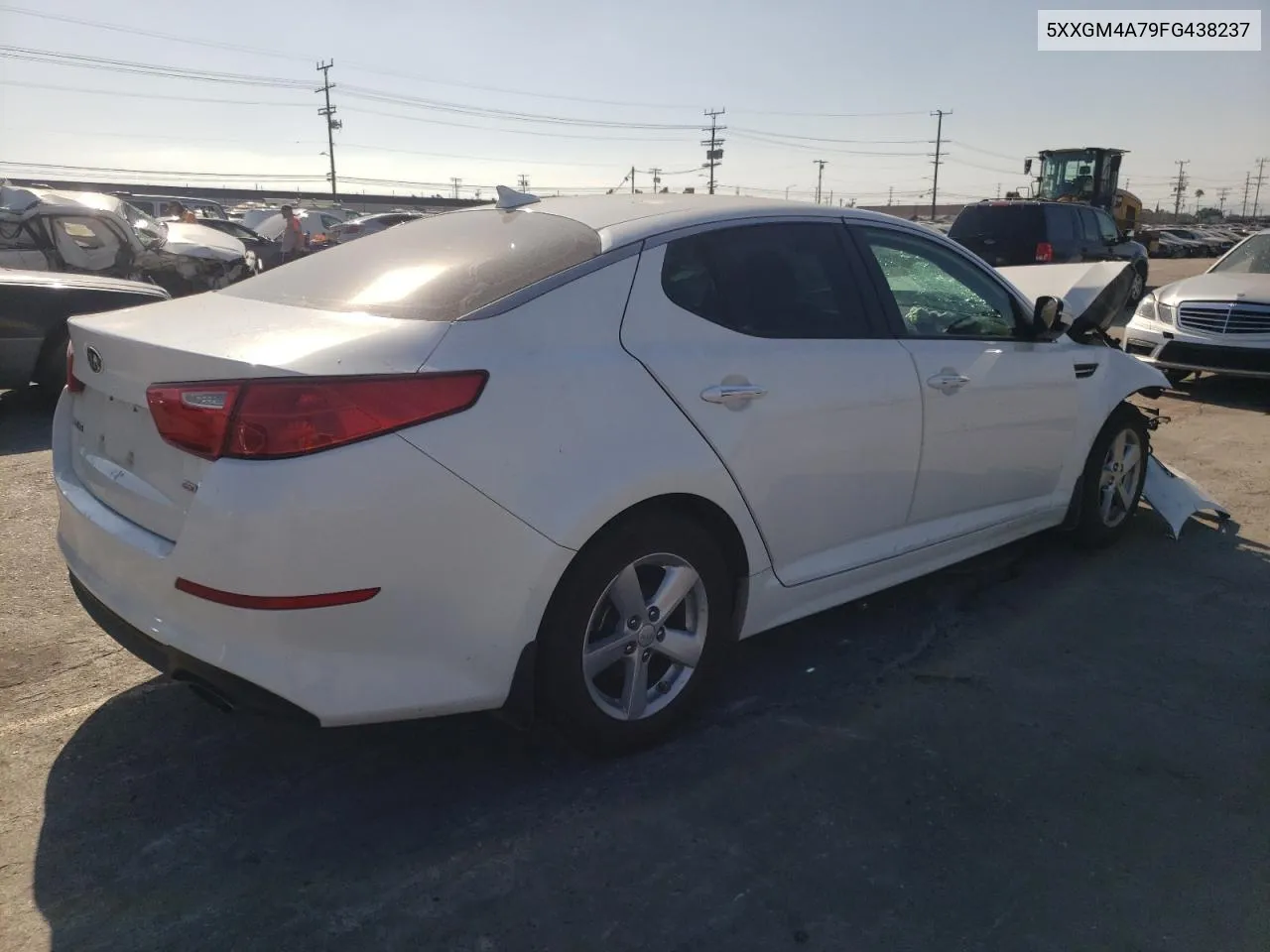 2015 Kia Optima Lx VIN: 5XXGM4A79FG438237 Lot: 68218893