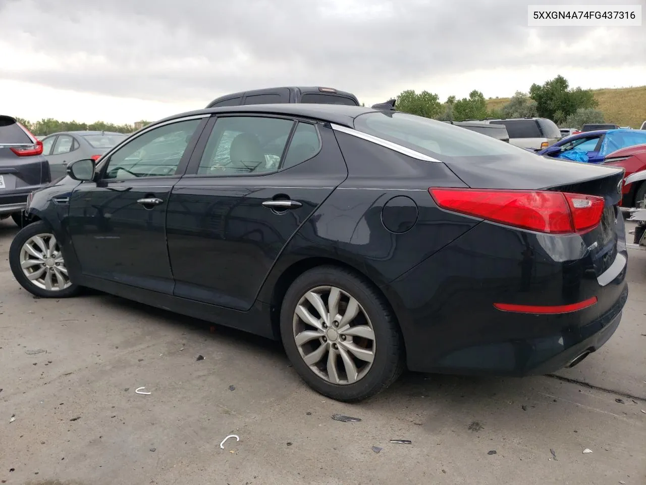 2015 Kia Optima Ex VIN: 5XXGN4A74FG437316 Lot: 68316084