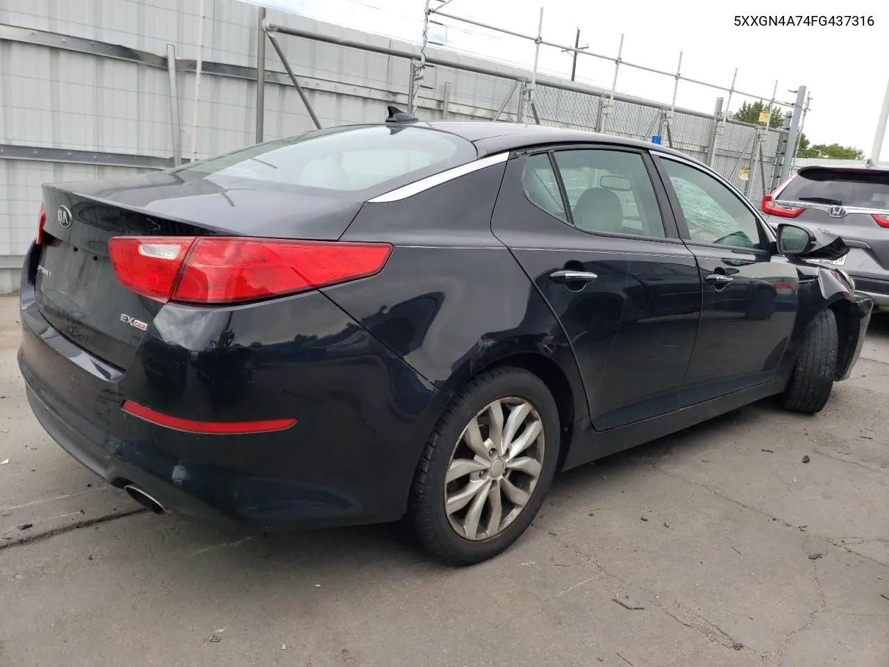 2015 Kia Optima Ex VIN: 5XXGN4A74FG437316 Lot: 68316084