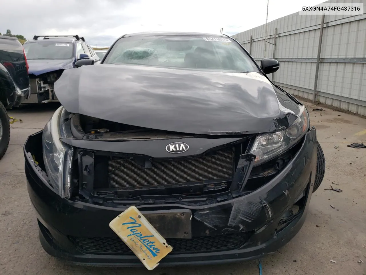 2015 Kia Optima Ex VIN: 5XXGN4A74FG437316 Lot: 68316084