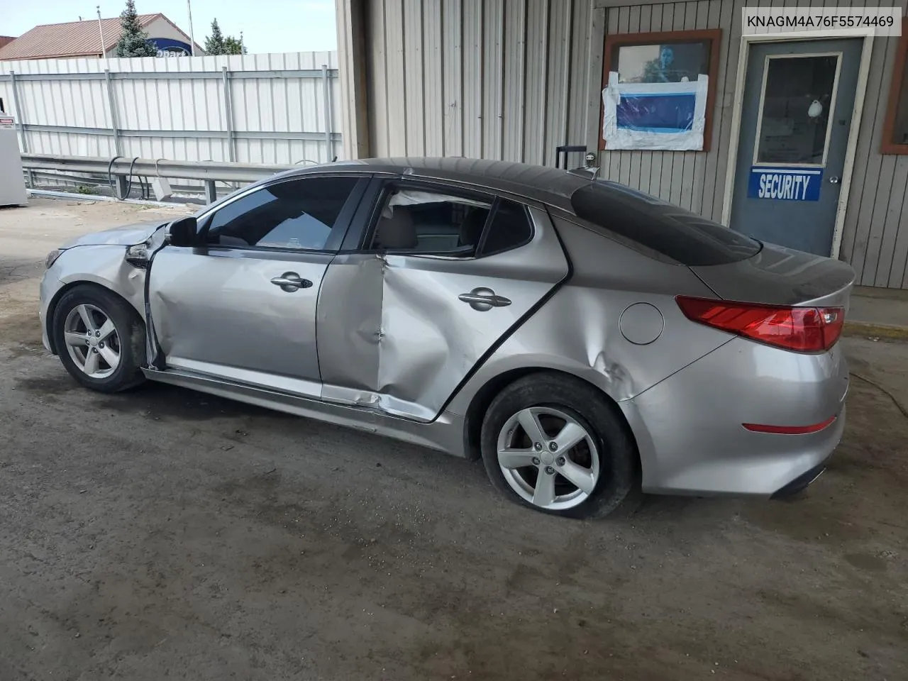 2015 Kia Optima Lx VIN: KNAGM4A76F5574469 Lot: 68557534