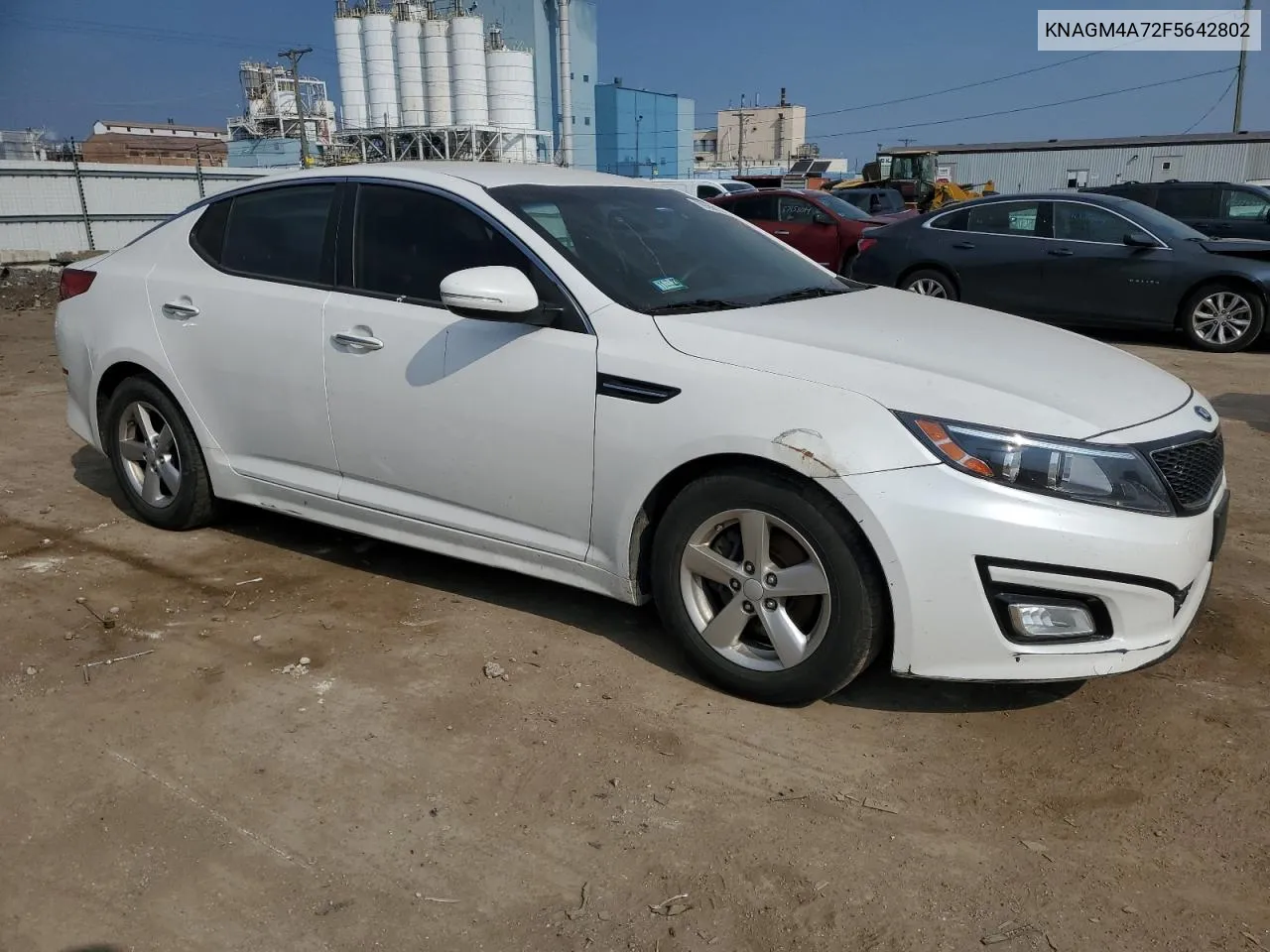 2015 Kia Optima Lx VIN: KNAGM4A72F5642802 Lot: 68568184