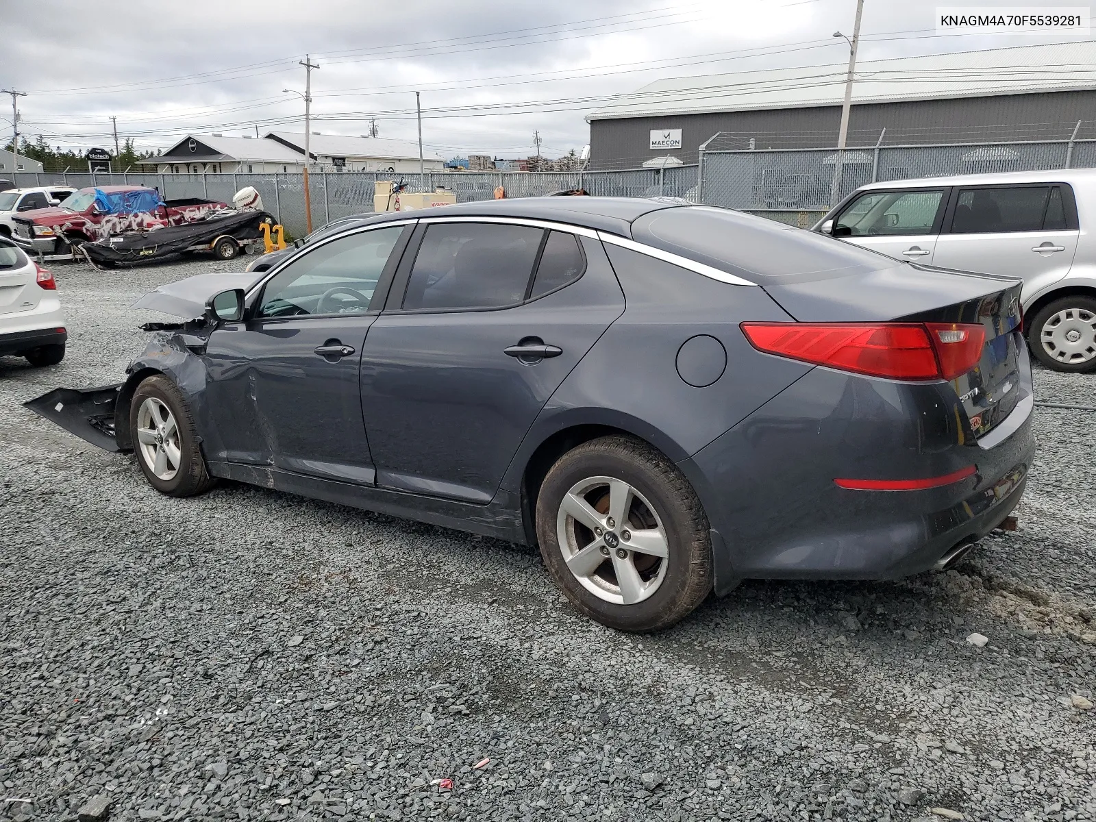 2015 Kia Optima Lx VIN: KNAGM4A70F5539281 Lot: 68619973