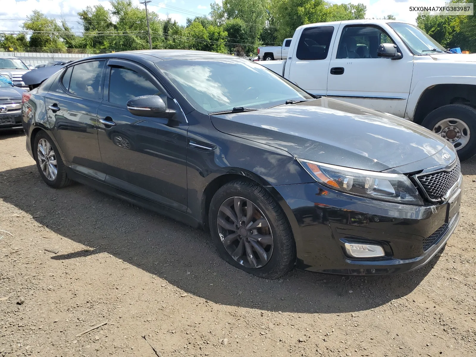 2015 Kia Optima Ex VIN: 5XXGN4A7XFG383987 Lot: 68695704