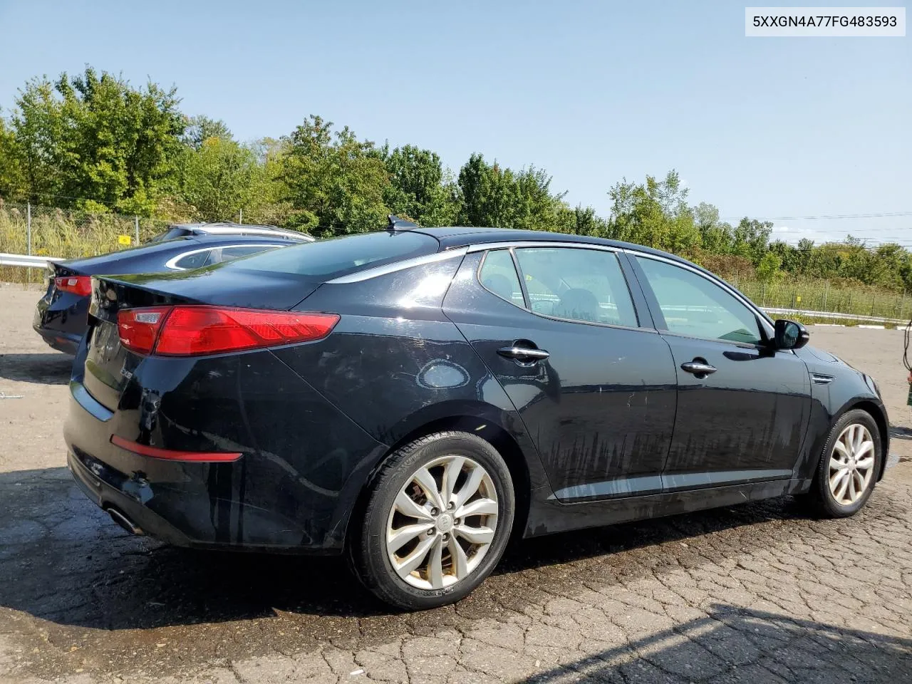 5XXGN4A77FG483593 2015 Kia Optima Ex