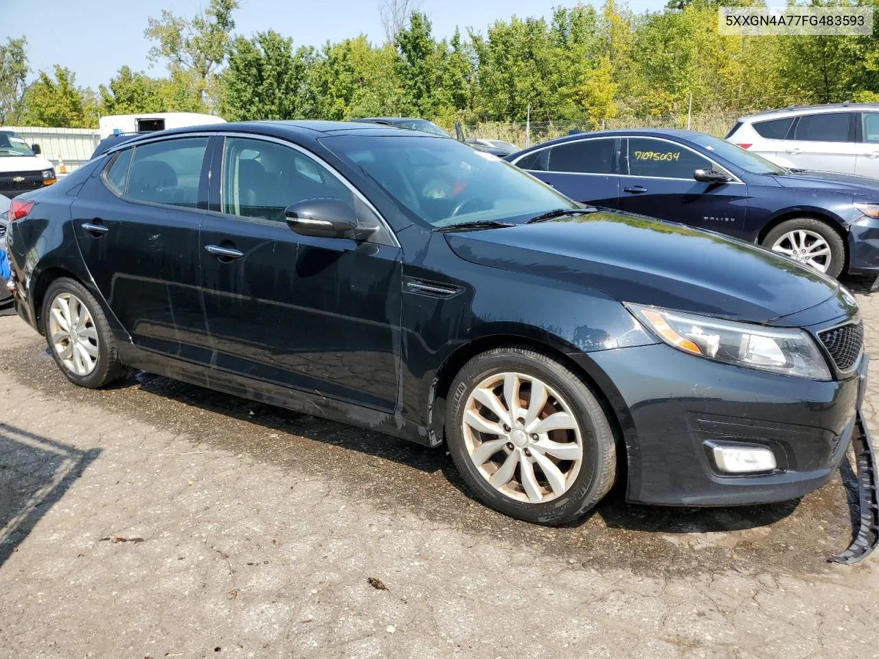 2015 Kia Optima Ex VIN: 5XXGN4A77FG483593 Lot: 68729564