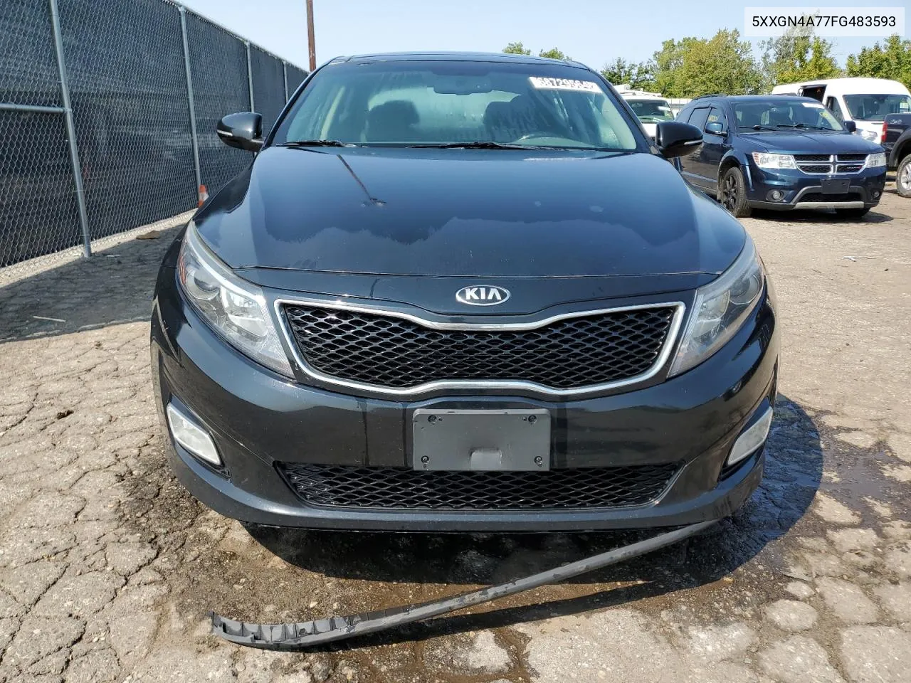 5XXGN4A77FG483593 2015 Kia Optima Ex