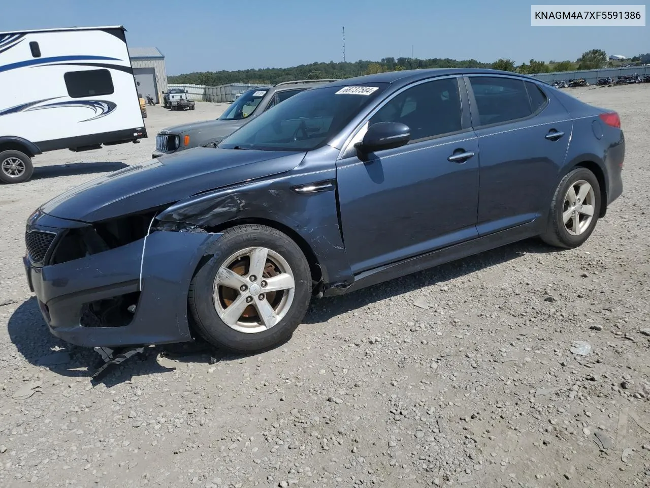 KNAGM4A7XF5591386 2015 Kia Optima Lx