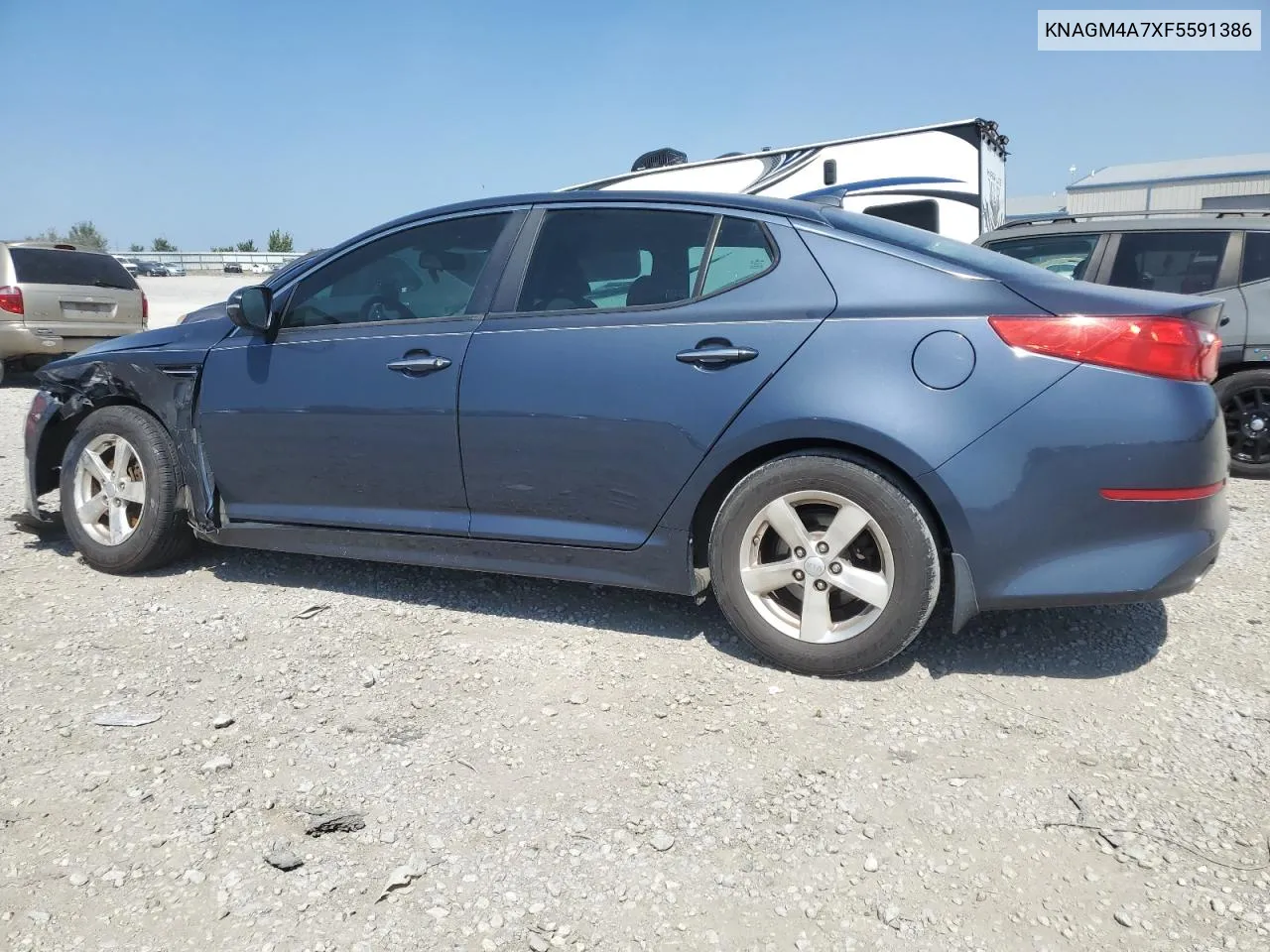 KNAGM4A7XF5591386 2015 Kia Optima Lx