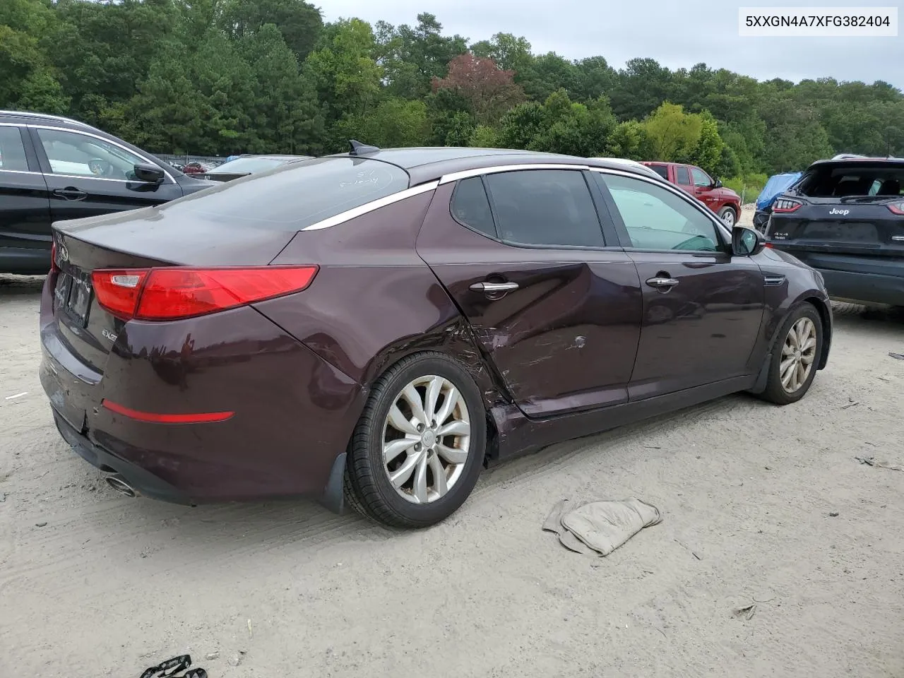 5XXGN4A7XFG382404 2015 Kia Optima Ex