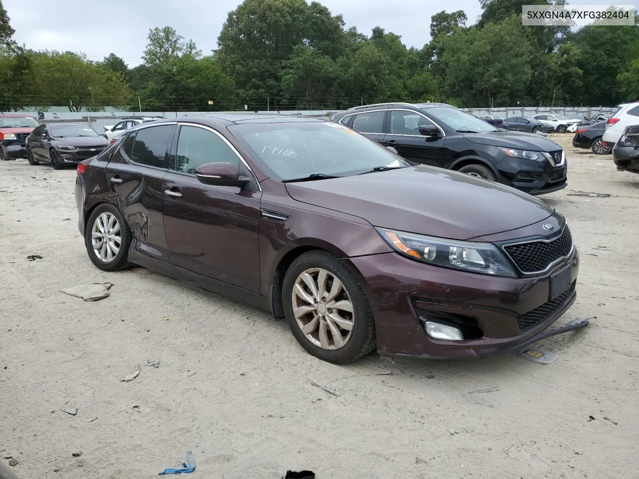 5XXGN4A7XFG382404 2015 Kia Optima Ex