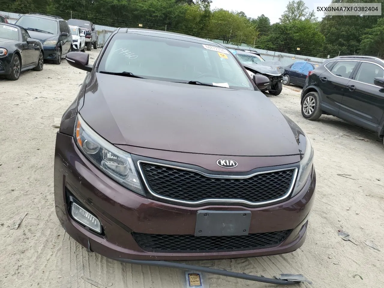 2015 Kia Optima Ex VIN: 5XXGN4A7XFG382404 Lot: 68872794