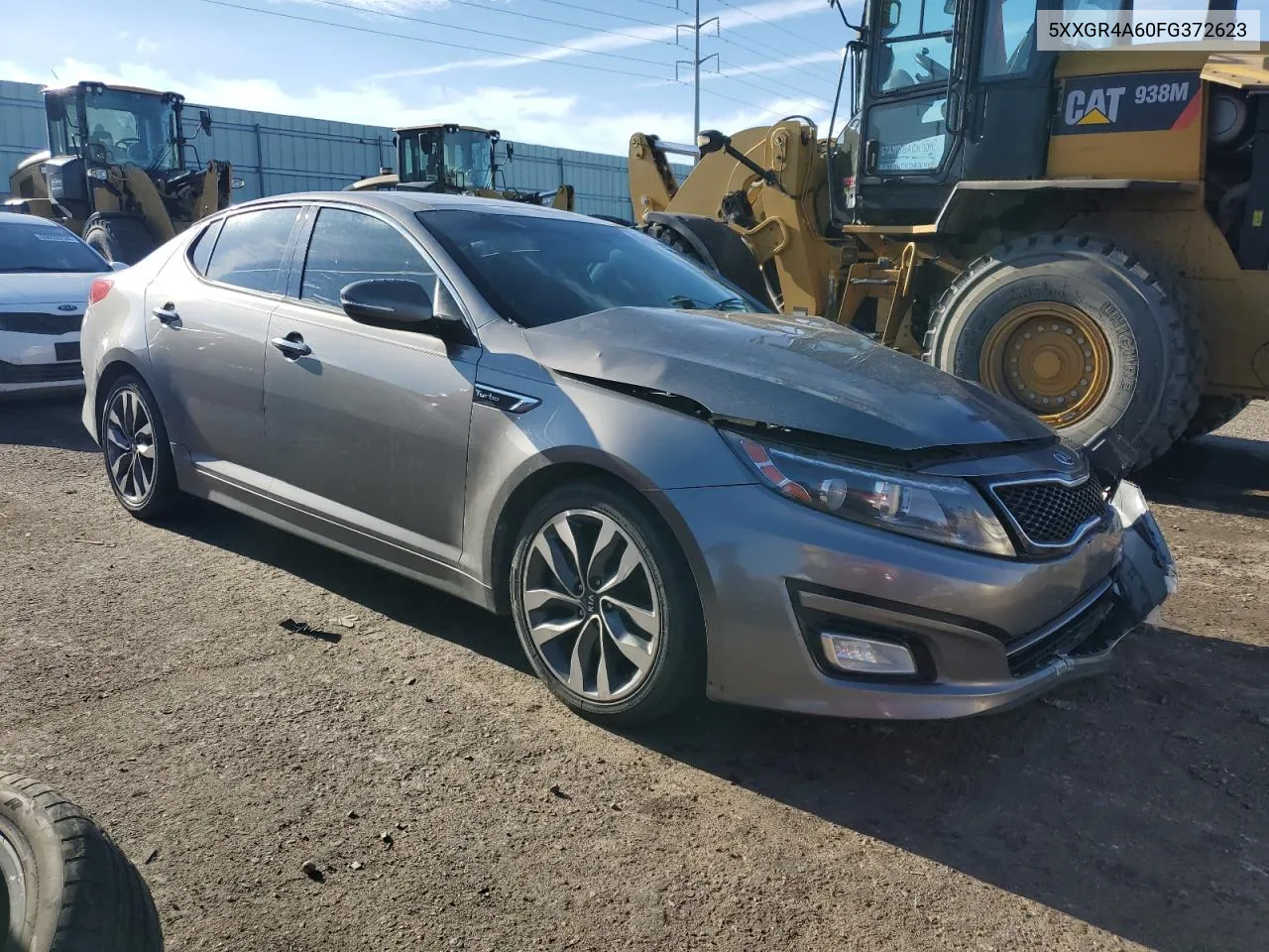 2015 Kia Optima Sx VIN: 5XXGR4A60FG372623 Lot: 68891454