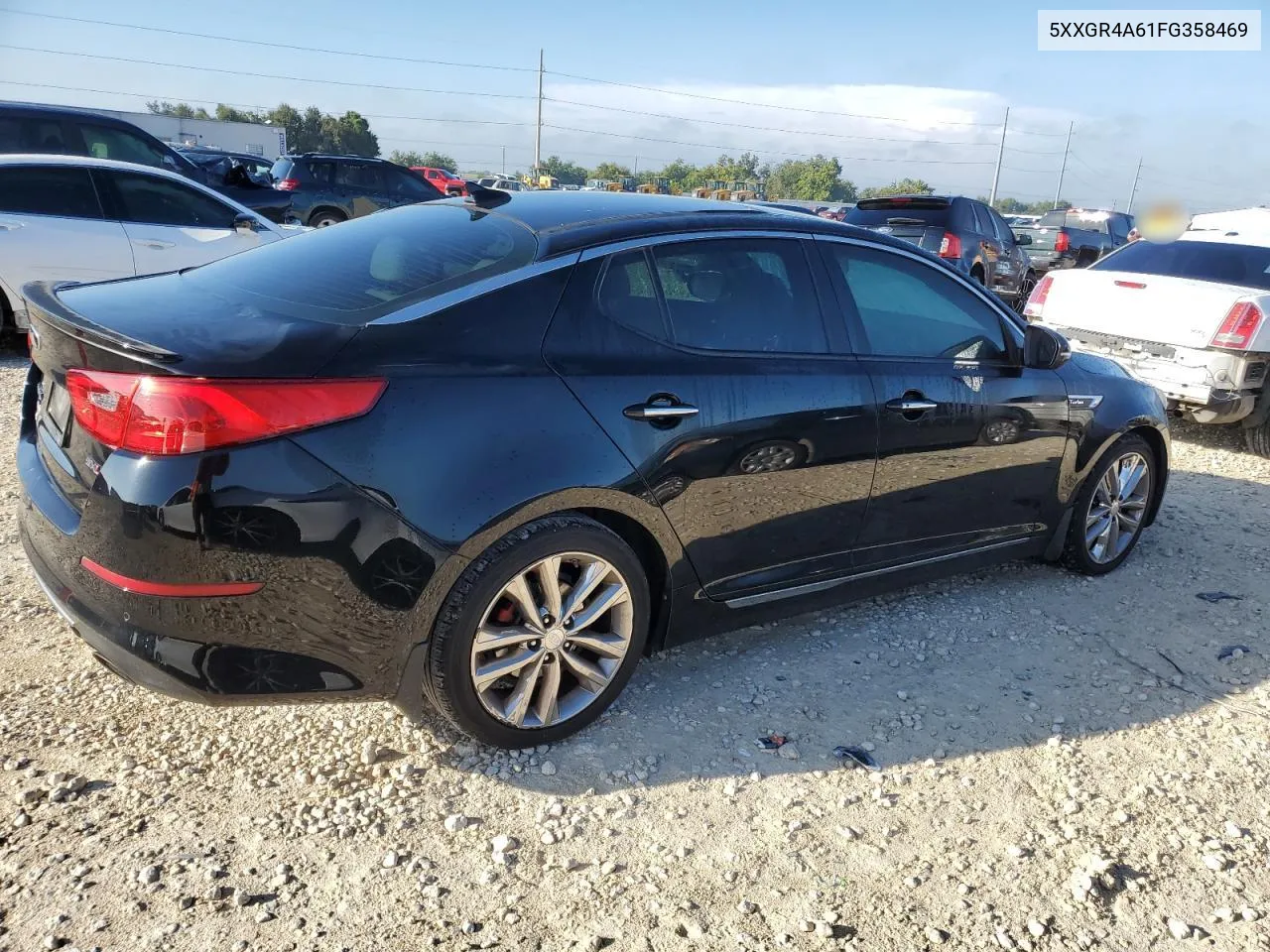 2015 Kia Optima Sx VIN: 5XXGR4A61FG358469 Lot: 68893954