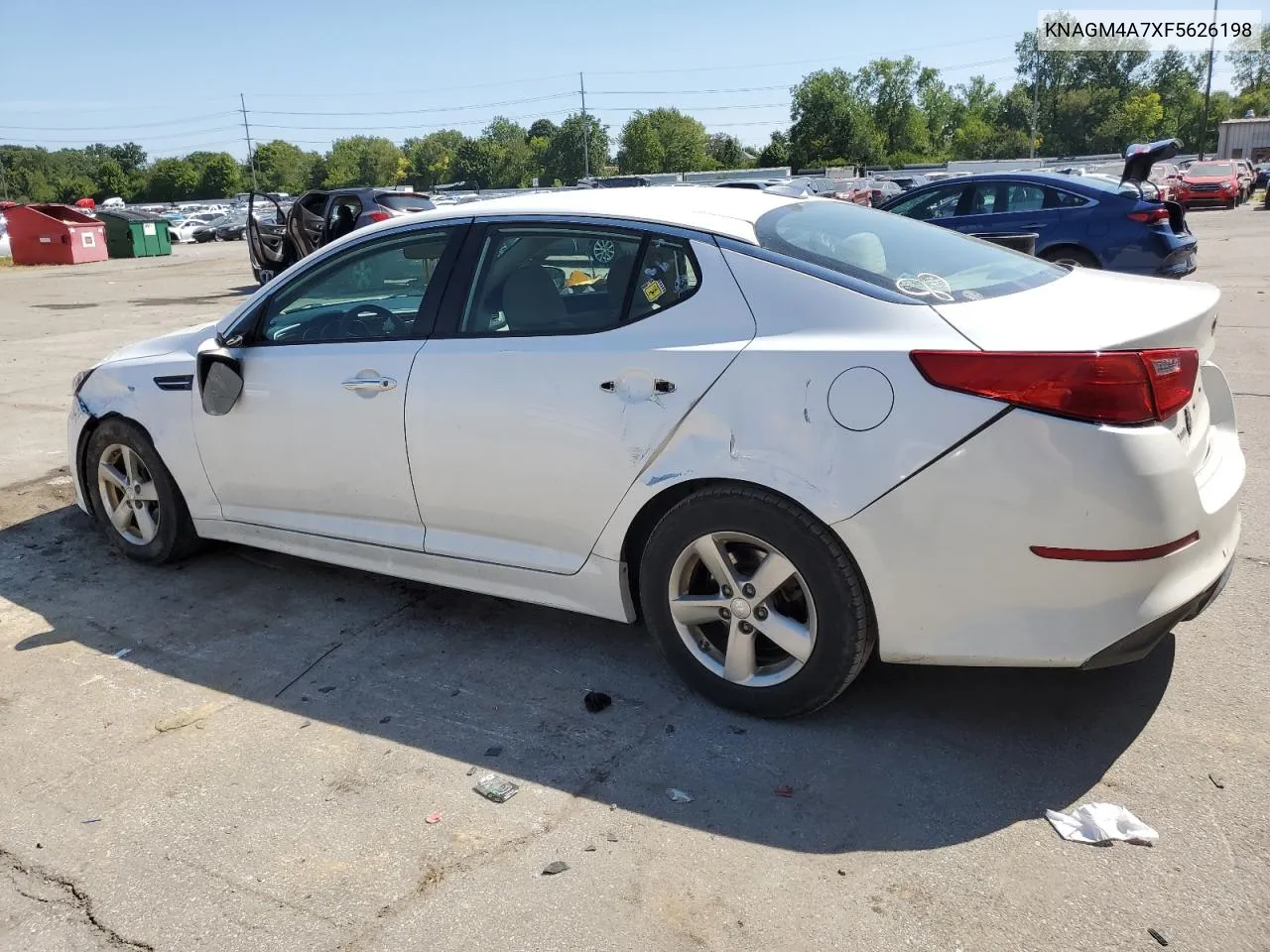 2015 Kia Optima Lx VIN: KNAGM4A7XF5626198 Lot: 68901454