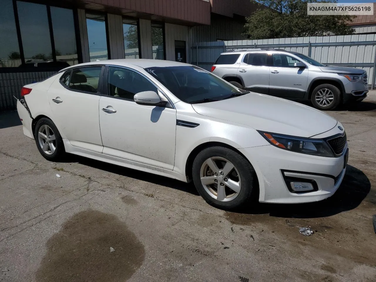 2015 Kia Optima Lx VIN: KNAGM4A7XF5626198 Lot: 68901454