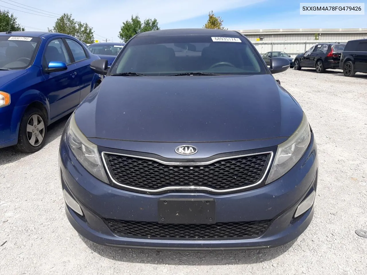 2015 Kia Optima Lx VIN: 5XXGM4A78FG479426 Lot: 68935174