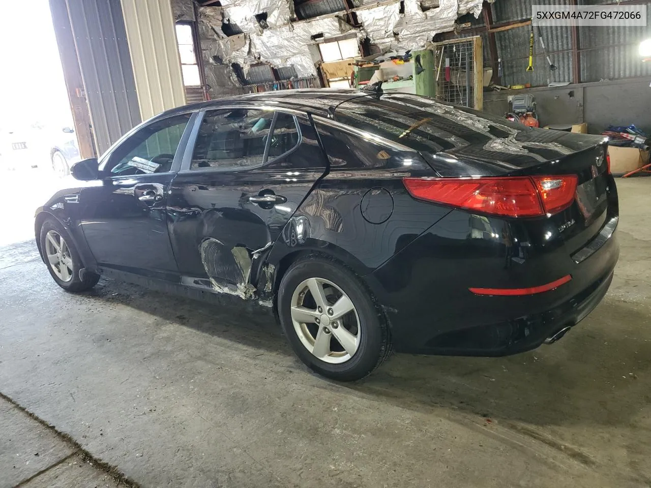 2015 Kia Optima Lx VIN: 5XXGM4A72FG472066 Lot: 69054794