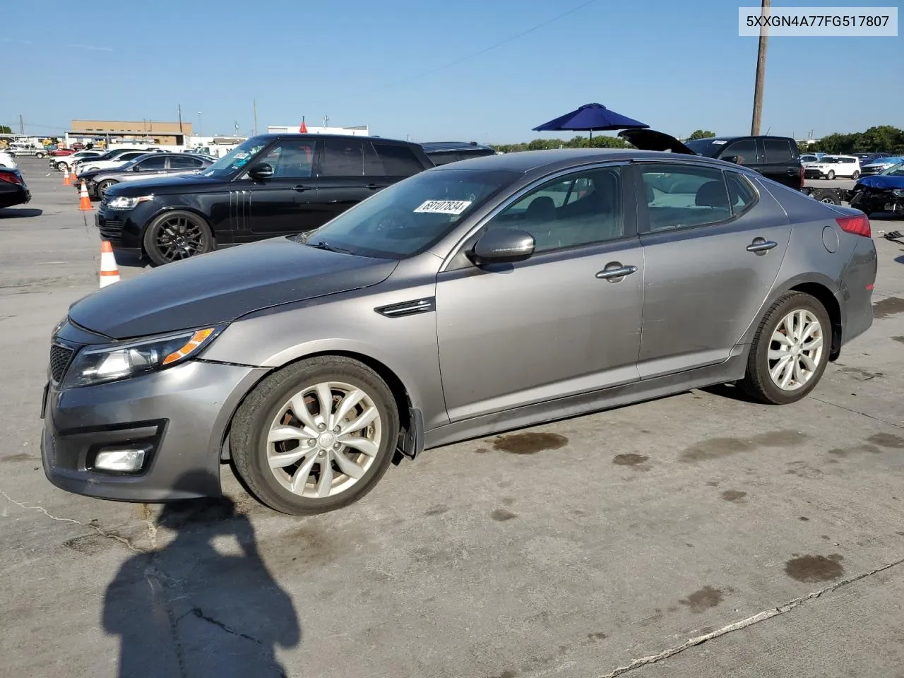 2015 Kia Optima Ex VIN: 5XXGN4A77FG517807 Lot: 69107834