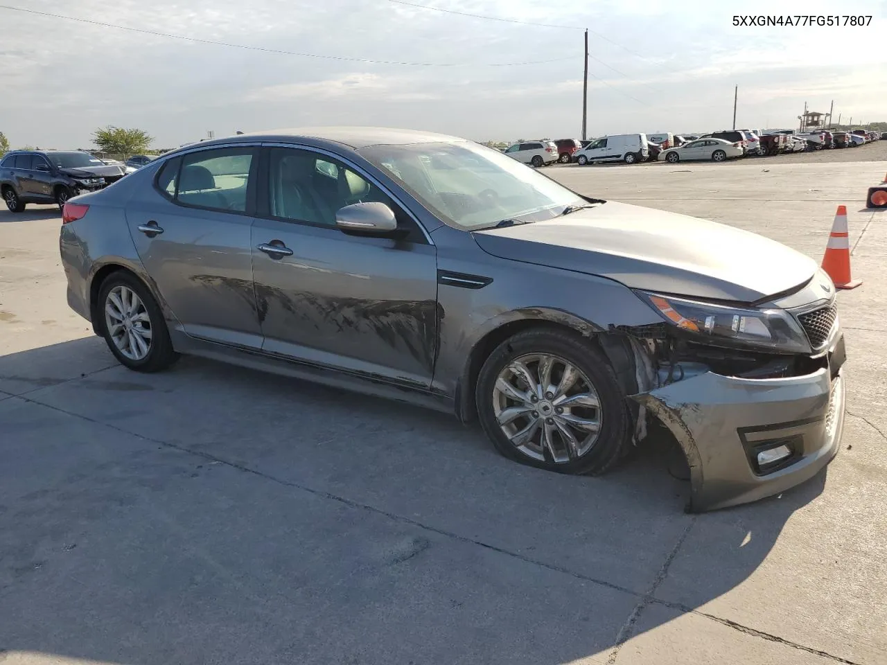 5XXGN4A77FG517807 2015 Kia Optima Ex