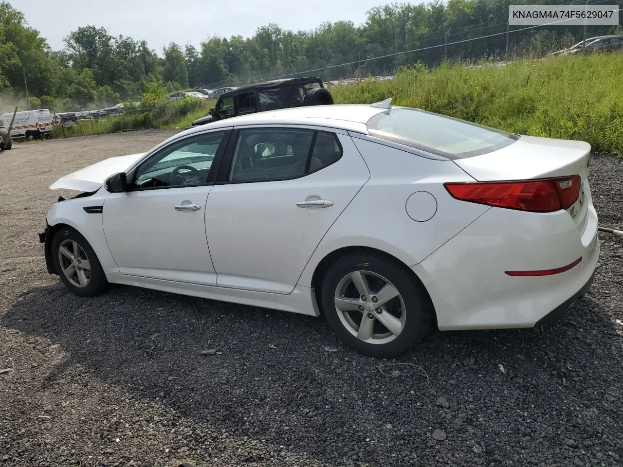 2015 Kia Optima Lx VIN: KNAGM4A74F5629047 Lot: 69137584