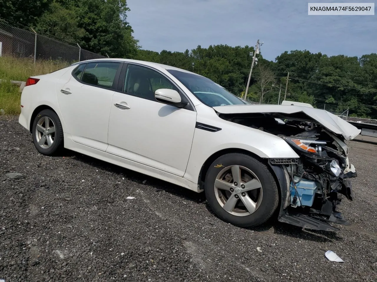 2015 Kia Optima Lx VIN: KNAGM4A74F5629047 Lot: 69137584