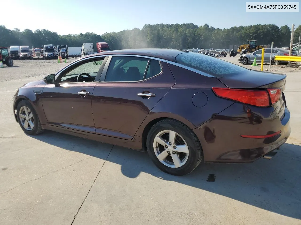 5XXGM4A75FG359745 2015 Kia Optima Lx