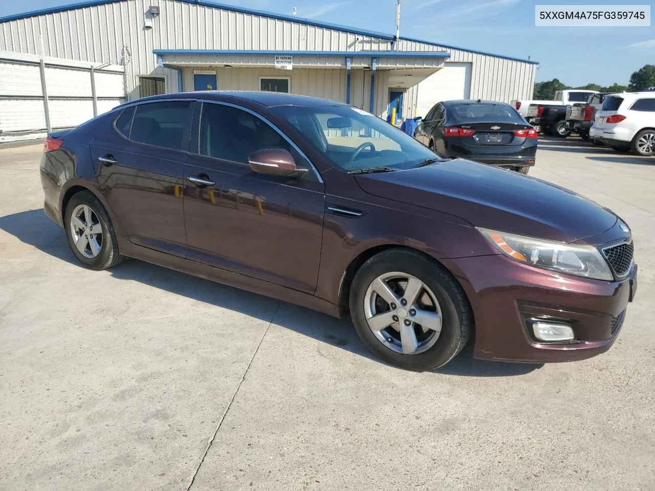 5XXGM4A75FG359745 2015 Kia Optima Lx