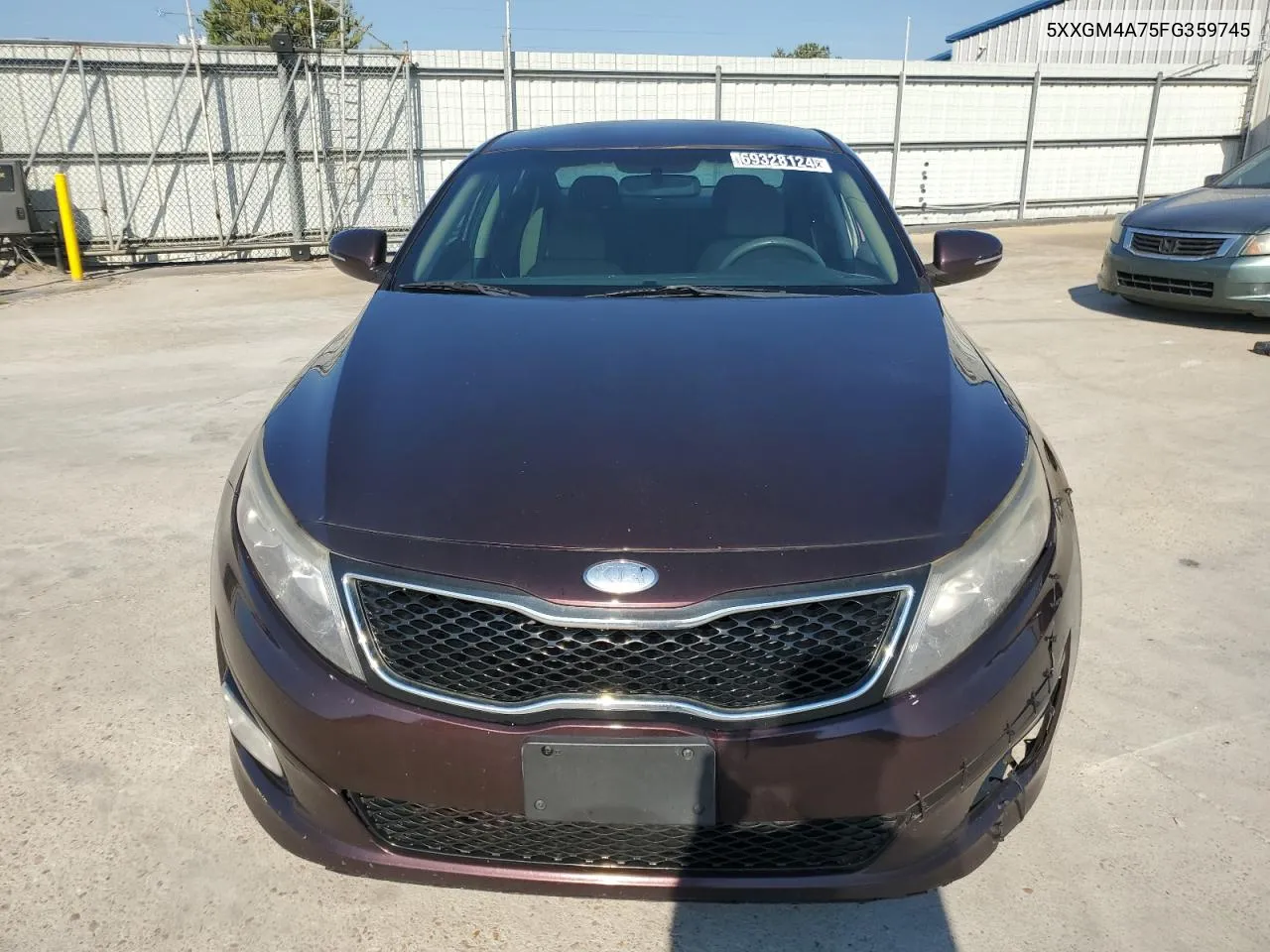 5XXGM4A75FG359745 2015 Kia Optima Lx