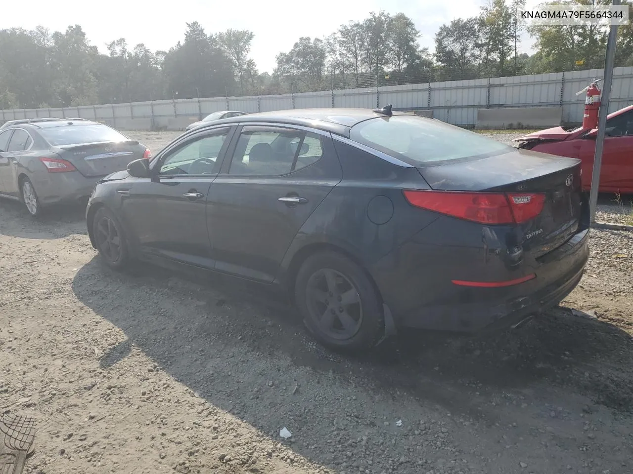 2015 Kia Optima Lx VIN: KNAGM4A79F5664344 Lot: 69409504