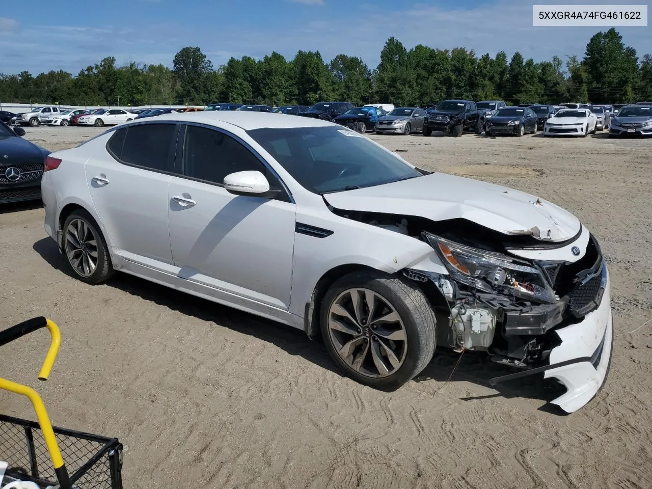 2015 Kia Optima Sx VIN: 5XXGR4A74FG461622 Lot: 69482384