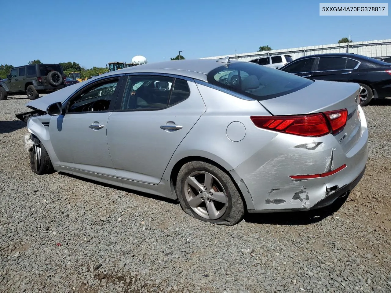 5XXGM4A70FG378817 2015 Kia Optima Lx