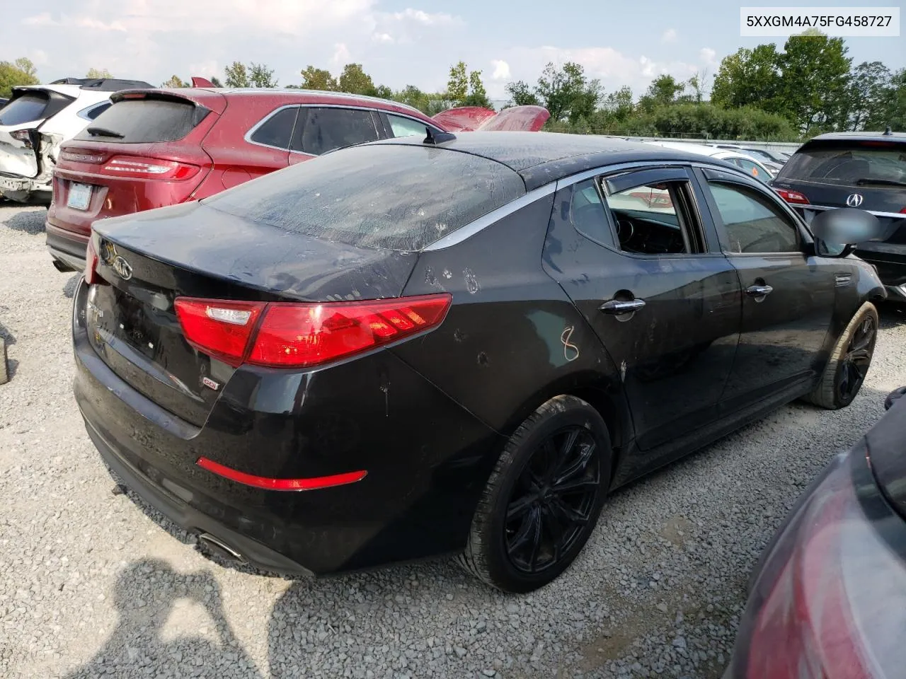 5XXGM4A75FG458727 2015 Kia Optima Lx