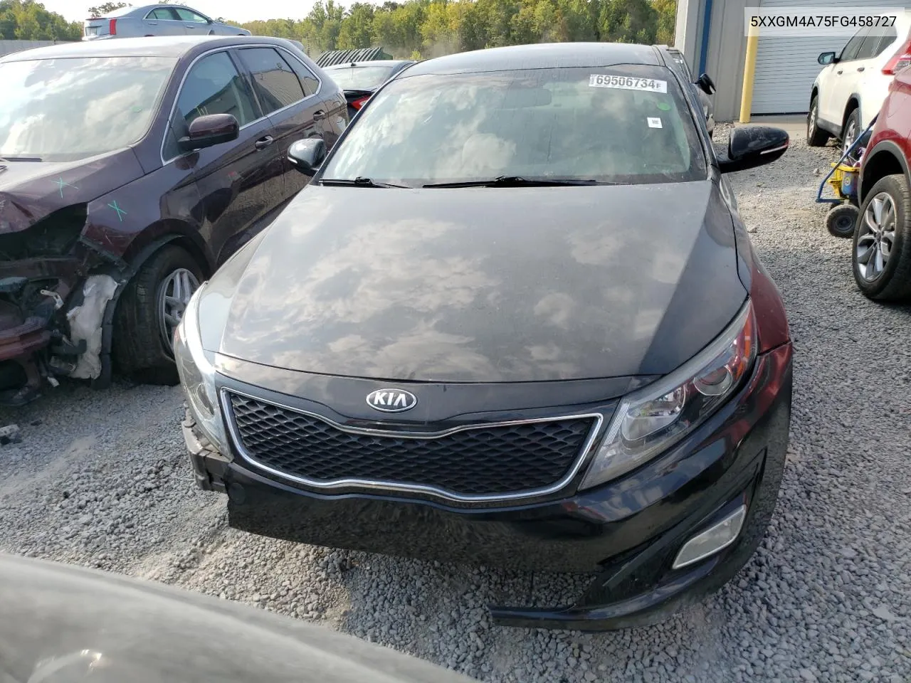 5XXGM4A75FG458727 2015 Kia Optima Lx