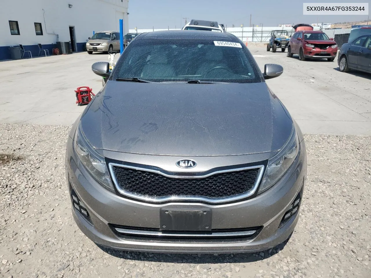 2015 Kia Optima Sx VIN: 5XXGR4A67FG353244 Lot: 69540434