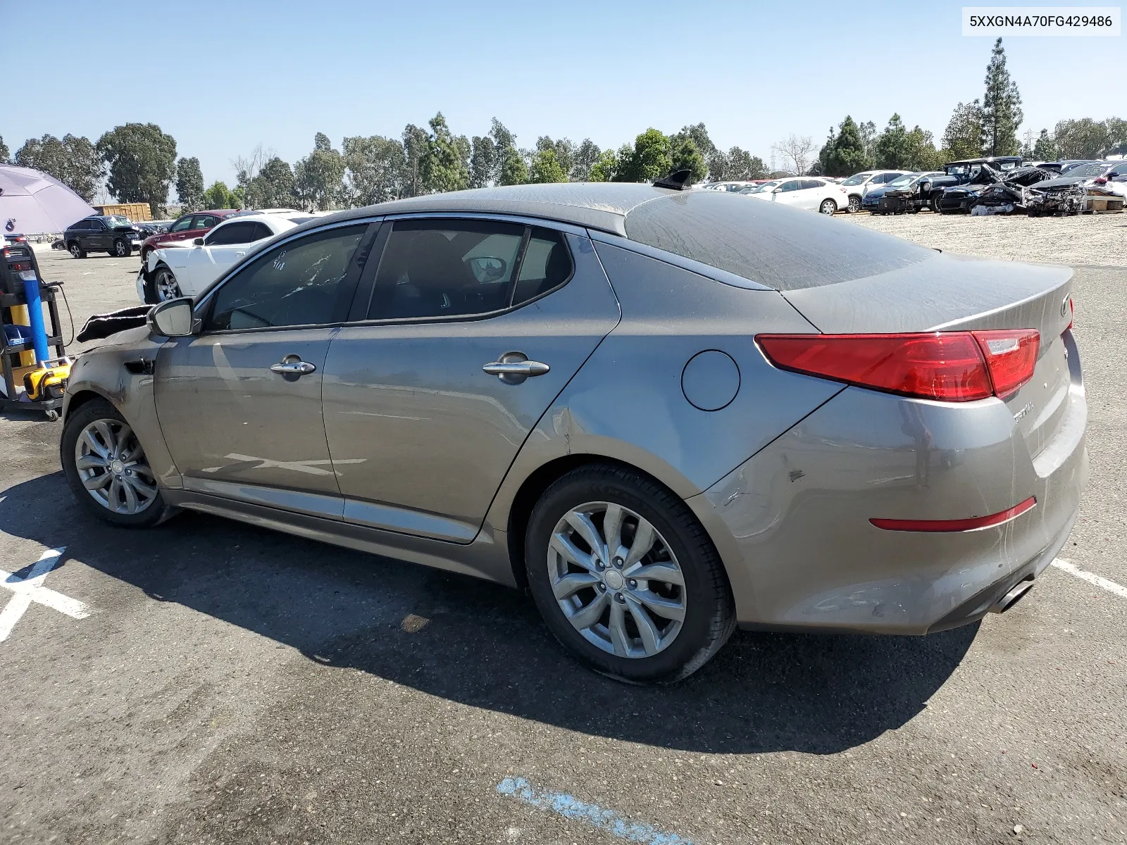 2015 Kia Optima Ex VIN: 5XXGN4A70FG429486 Lot: 69553963