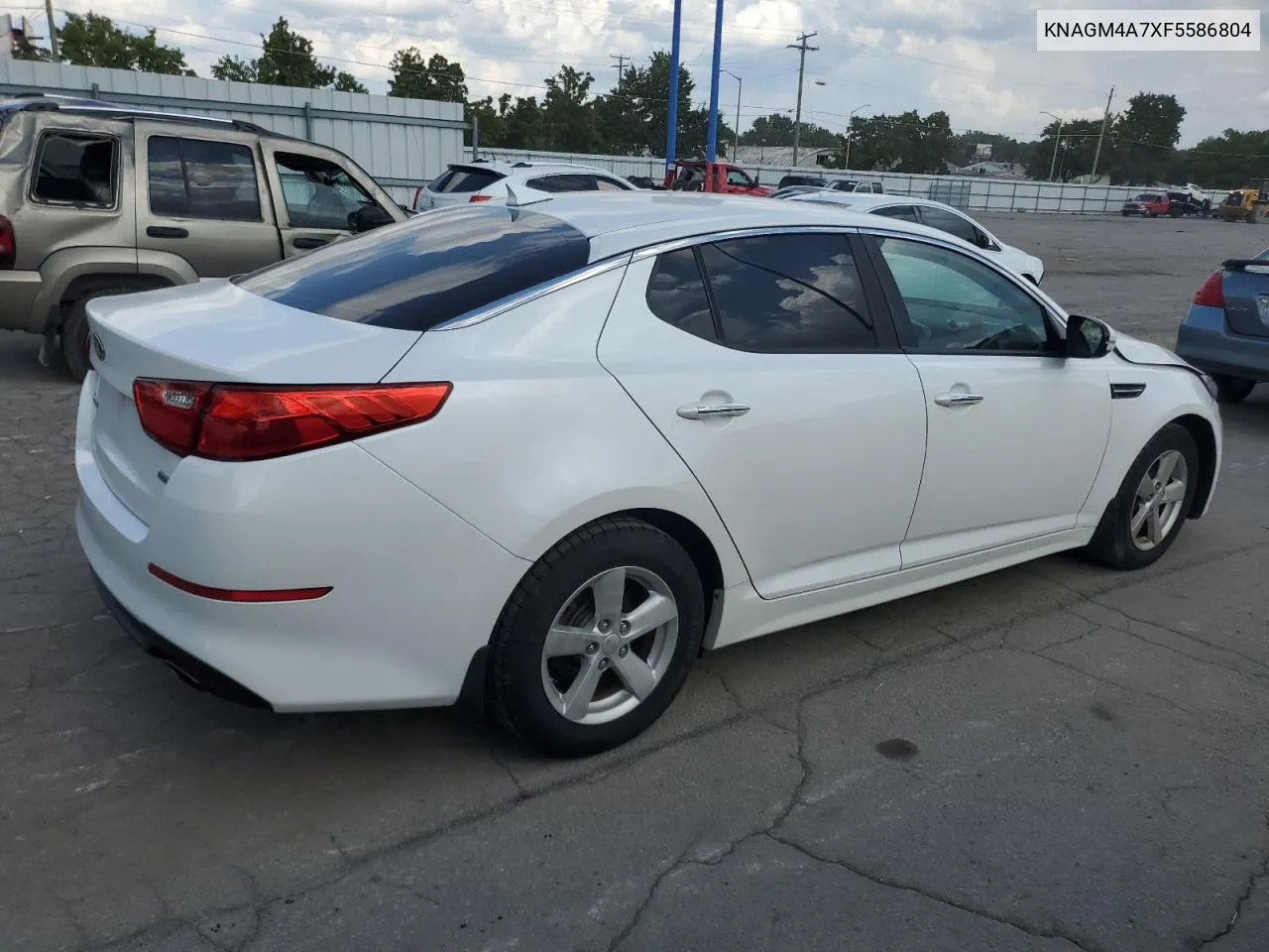 KNAGM4A7XF5586804 2015 Kia Optima Lx